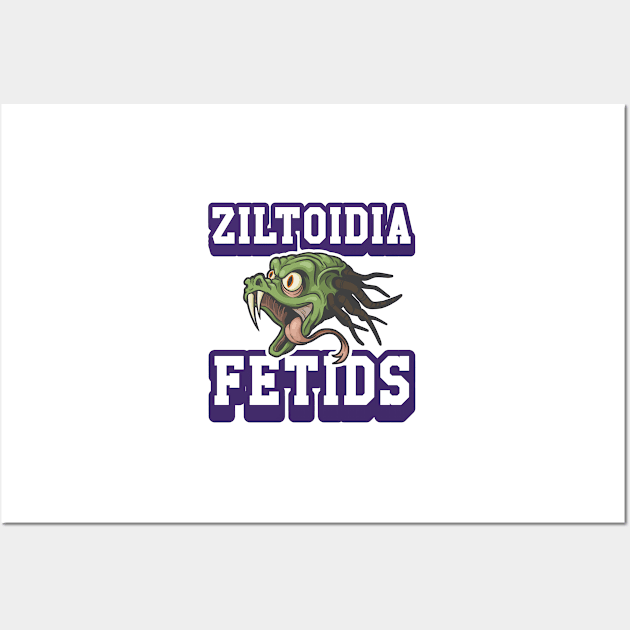 Ziltoidia Fetids Wall Art by Ginboy